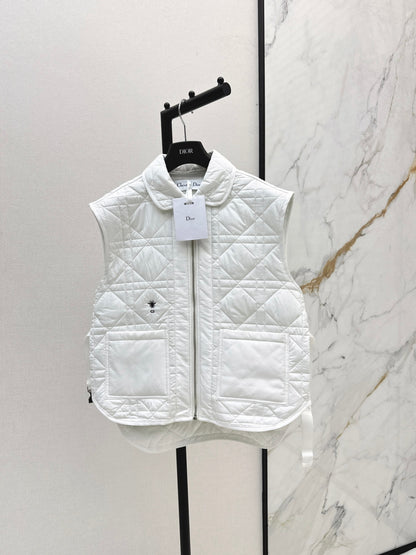 CD New Plaid vest jacket