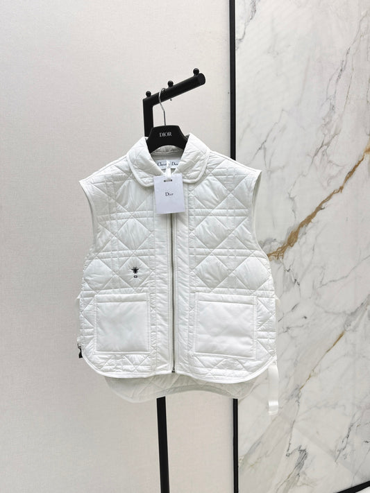 CD New Plaid vest jacket