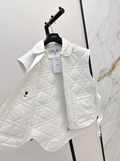 CD New Plaid vest jacket