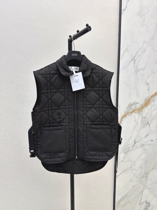 CD New Plaid vest jacket