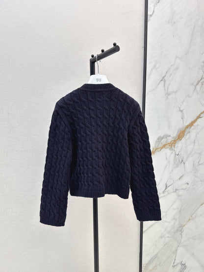 Monc New Crew neck cardigan
