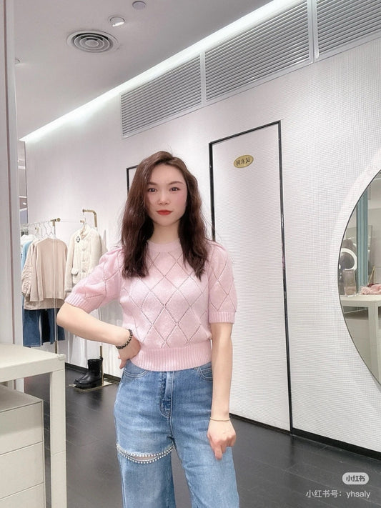 Pra New Short-sleeved sweater