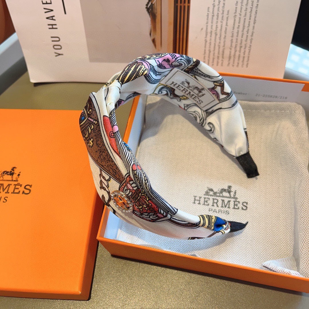 Herm New silk headband