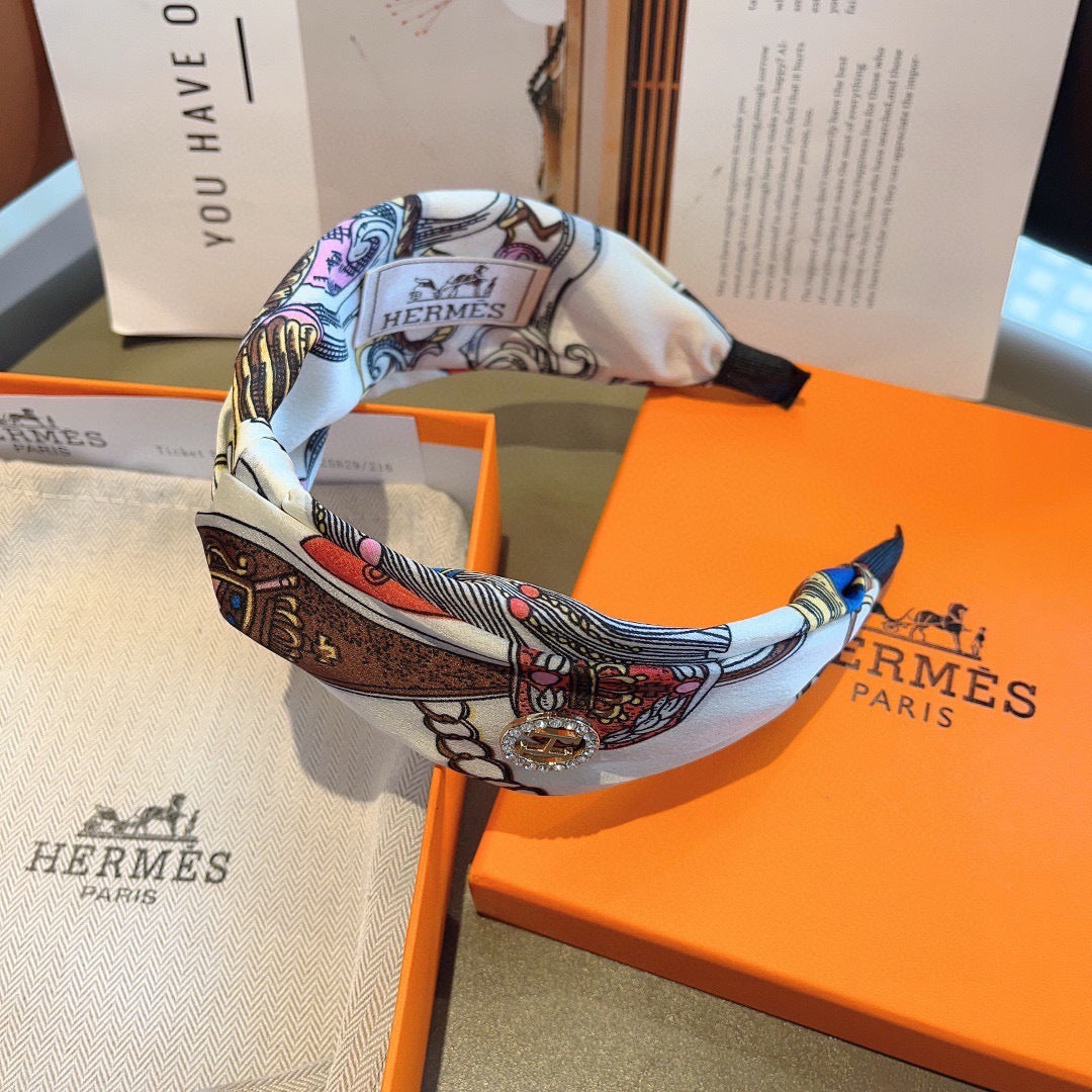 Herm New silk headband