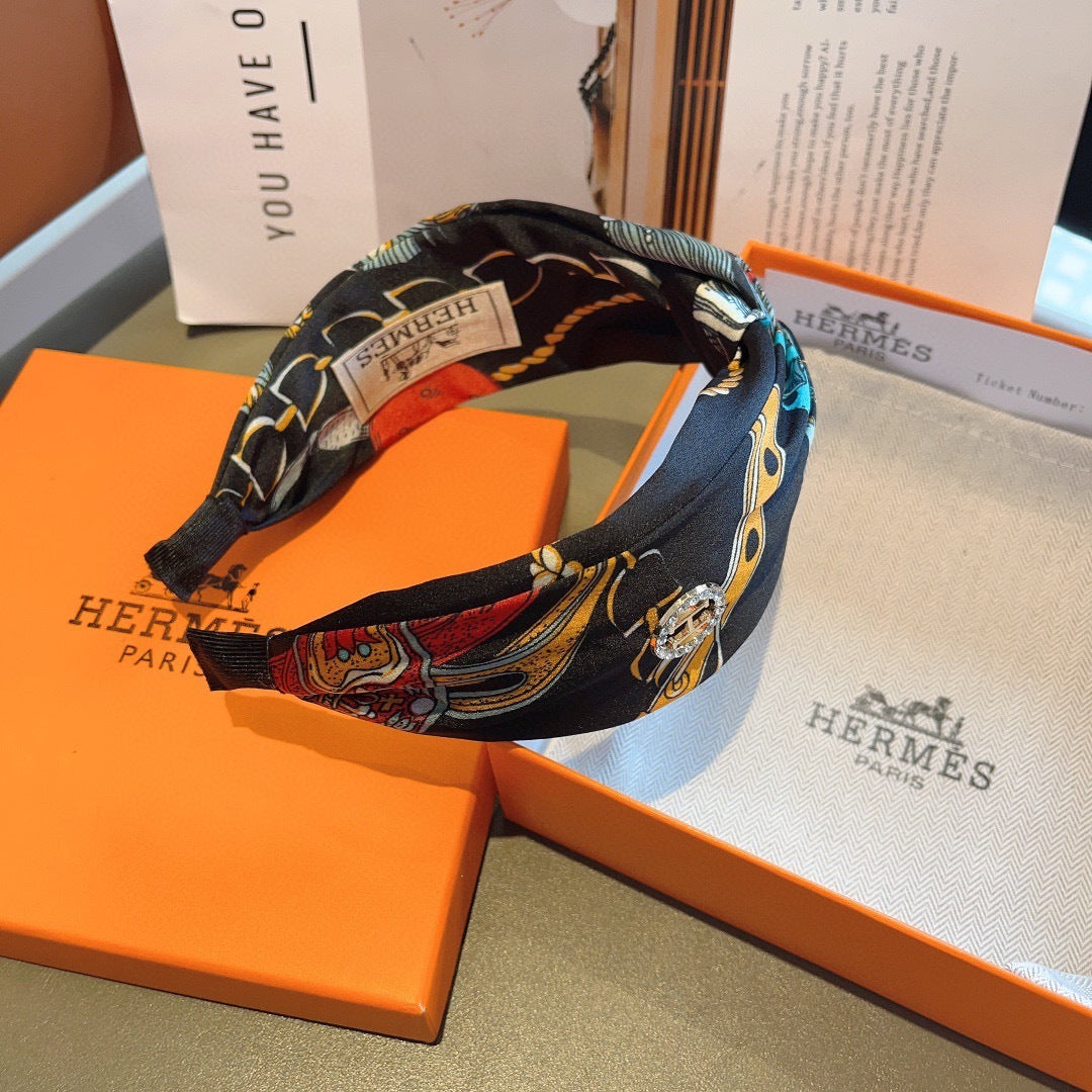 Herm New silk headband