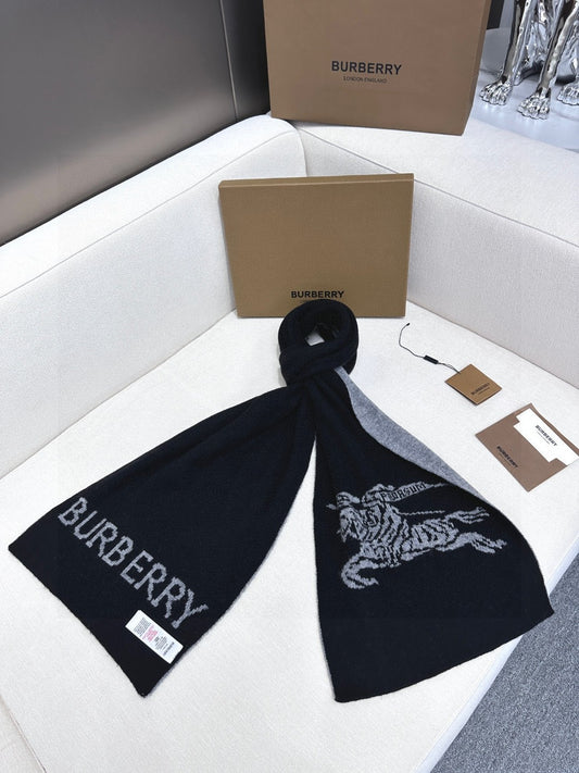 Bur High end knitted patchwork scarf