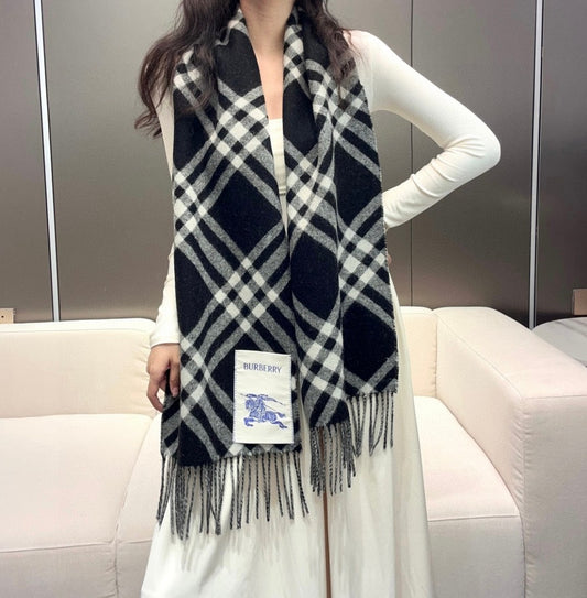 Bur classic cashmere scarf
