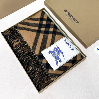 Bur classic cashmere scarf