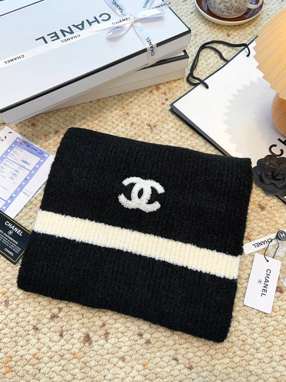 Chan classic woven wool scarf