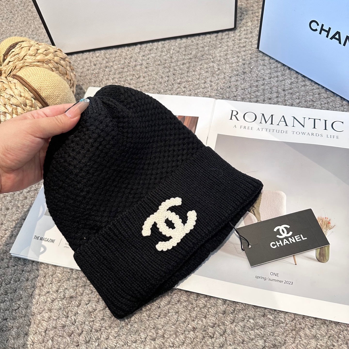 Chan Autumn and winter fashion recommended woolen hats