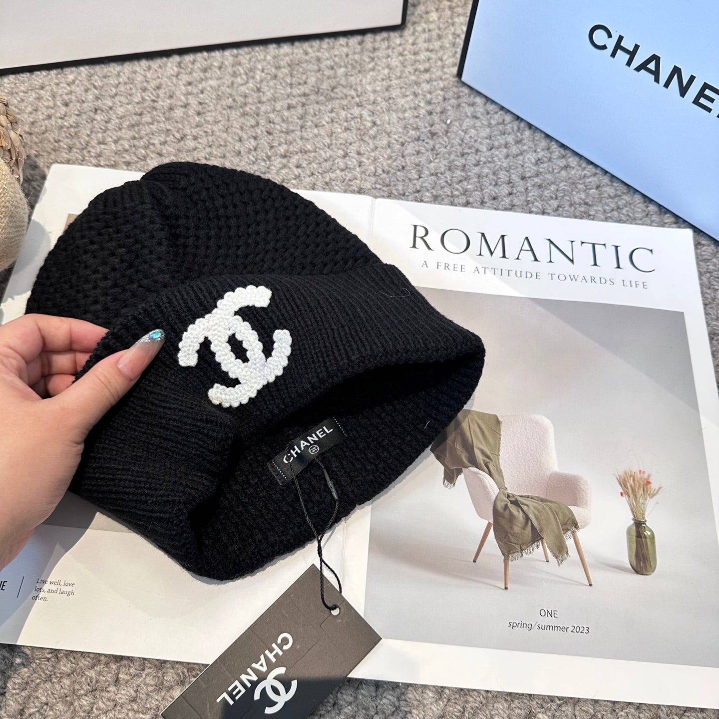 Chan Autumn and winter fashion recommended woolen hats