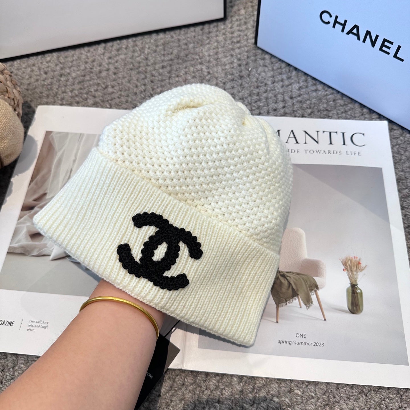 Chan Autumn and winter fashion recommended woolen hats