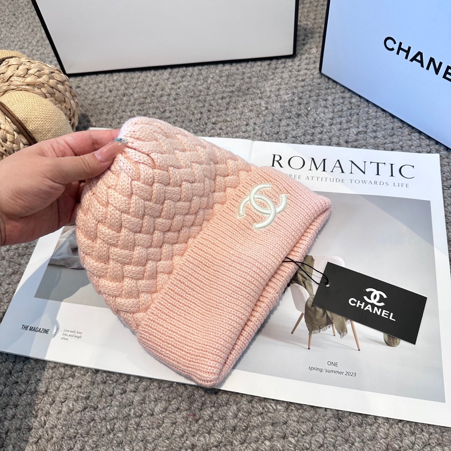 Chan Autumn and winter fashion recommended woolen hats