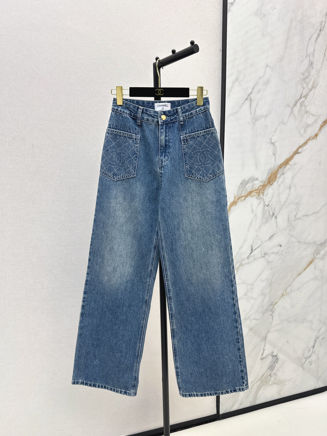 Chan New Rhinestone jeans
