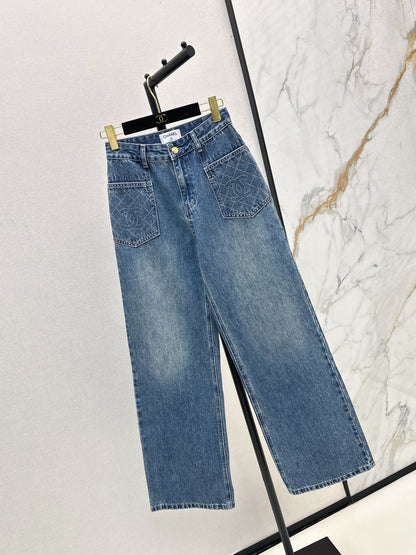 Chan New Rhinestone jeans